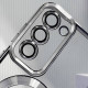 Чохол WAVE Metal Color Case with Magnetic Ring Samsung Galaxy S24 Plus silver 2001001822910
