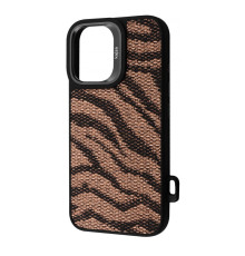 Чохол Kajsa Glamorus Collection with Magnetic Ring iPhone 16 bronze 2003000170818