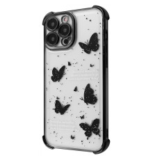 Чохол WAVE Winkie iPhone 15 Pro Max black/butterfly 2003000252309