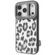 Чохол Kajsa Leopard Pattern with Magnetic Ring iPhone 17 Pro Max gray 2003000276152