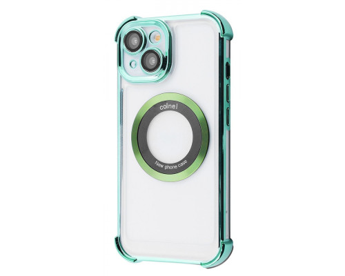 Чохол Glossy Case with Magnetic Ring iPhone 14 green 2001001964207