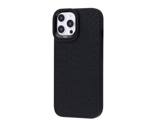 Чохол Kajsa Snake Pattern iPhone 15 Pro black 2001001564483