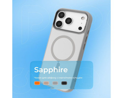 Чохол Proove Sapphire Case with Magnetic Ring iPhone 17 Pro Max/18 Pro Max light blue 2003000357592