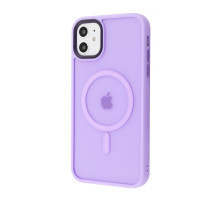 Чохол WAVE Matte Insane Case with Magnetic Ring iPhone 11 light purple