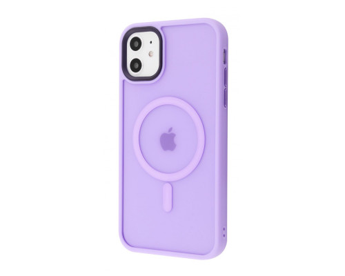 Чохол WAVE Matte Insane Case with Magnetic Ring iPhone 11 light purple