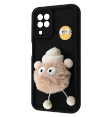 Чохол Pretty Things Case Samsung Galaxy A22/M22/M32 (A225F/M225F/M325F) black/fluffy white