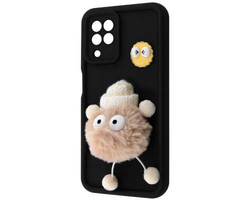 Чохол Pretty Things Case Samsung Galaxy A22/M22/M32 (A225F/M225F/M325F) black/fluffy white