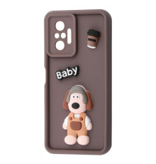 Чохол Pretty Things Case Xiaomi Redmi Note 10 Pro brown/baby 2001001904791