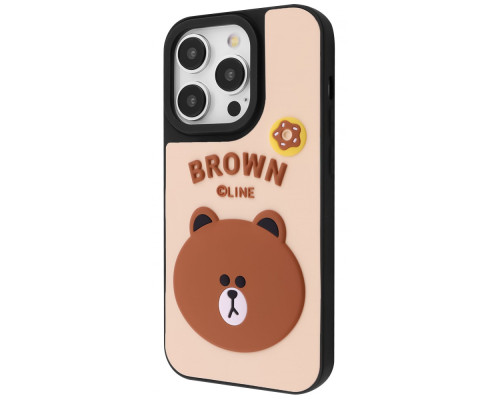 Чохол WAVE Doodle Case iPhone 15 Pro bear 2003000243284