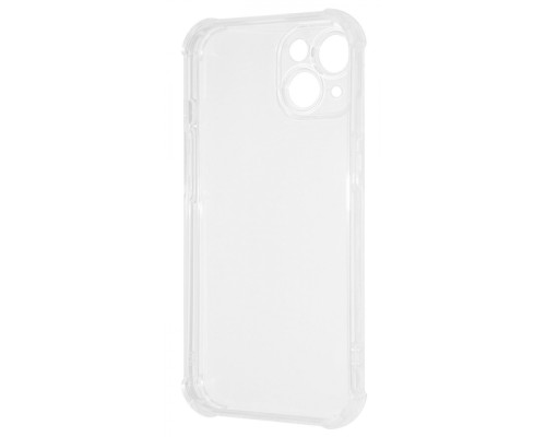 Чохол WXD силікон 0.8 mm HQ iPhone 15 transparent