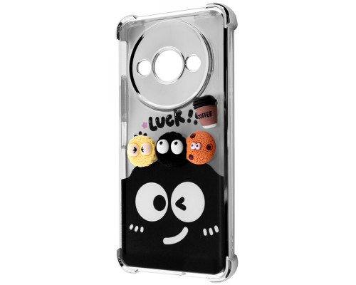 Чохол WAVE Winkie Xiaomi Redmi A3 silver/splash 2003000259926