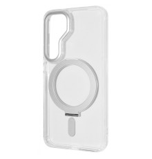 Чохол WAVE Attraction Case with Magnetic Ring Samsung Galaxy S25 white 2003000202533