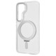 Чохол WAVE Attraction Case with Magnetic Ring Samsung Galaxy S25 white 2003000202533