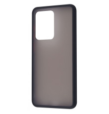 Чохол Matte Color Case (TPU) Samsung Galaxy S20 Ultra (G988B) black