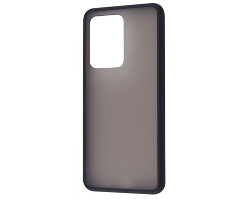 Чохол Matte Color Case (TPU) Samsung Galaxy S20 Ultra (G988B) black