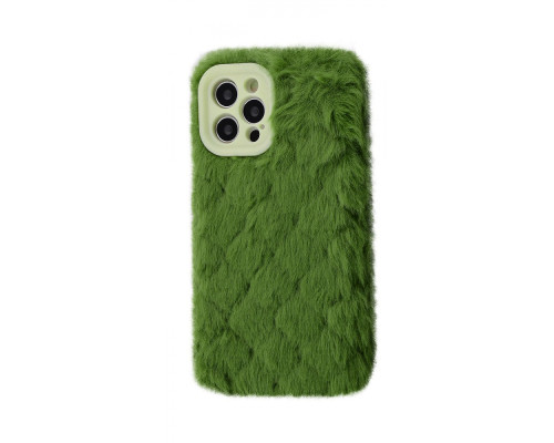 Чохол Fluffy Love Case iPhone 12 Pro green 2001001749323