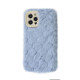 Чохол Fluffy Love Case iPhone 12 Pro blue