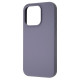 Чохол WAVE Full Silicone Cover iPhone 15 Pro lavender gray