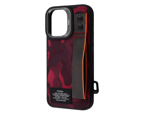 Чохол Kajsa Outdoor Collection with Magnetic Ring iPhone 16 red 2003000171143