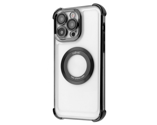 Чохол Glossy Case with Magnetic Ring iPhone 13 Pro Max black