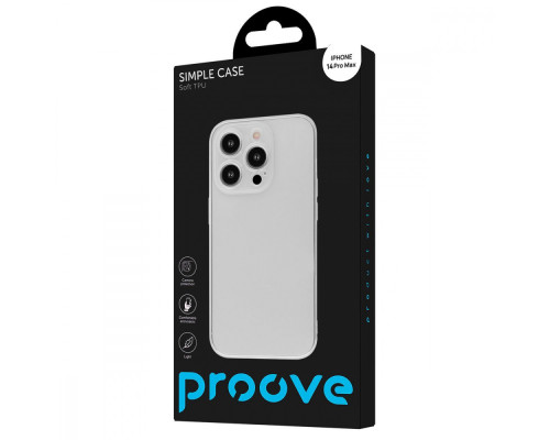 Чохол Proove Simple Case iPhone 14 Pro Max transparent 2001001979287 2003000000351