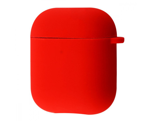 Чохол Silicone Case Full for AirPods 1/2 red