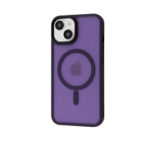 Чохол WAVE Matte Insane Case with Magnetic Ring iPhone 14 deep purple