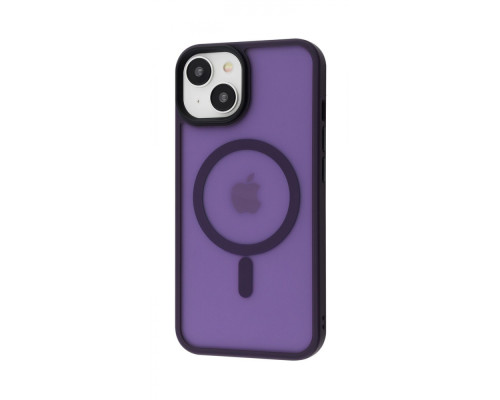 Чохол WAVE Matte Insane Case with Magnetic Ring iPhone 14 deep purple