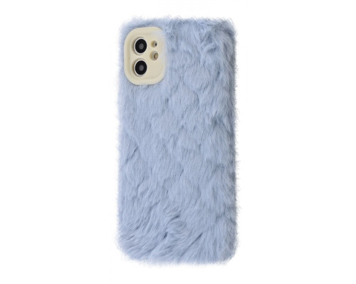 Чохол Fluffy Love Case iPhone 15 blue