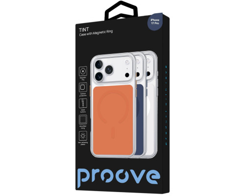 Чохол Proove Tint Case with Magnetic Ring iPhone 17 Pro white 2003000312225 6901145809036