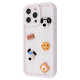 Чохол Pretty Things Case iPhone 12 Pro white/coockie