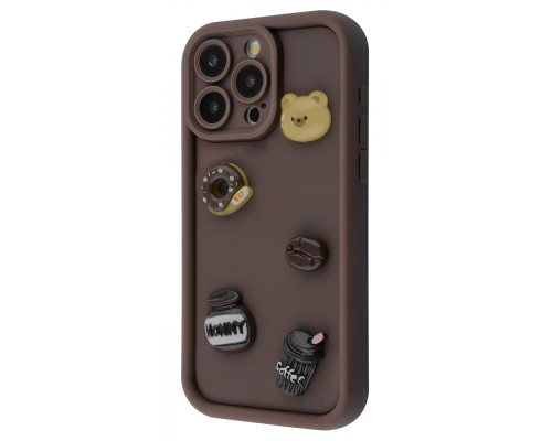 Чохол Pretty Things Case iPhone 13 Pro brown/donut
