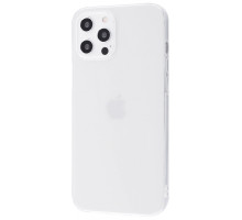 Чохол Силікон 0.5 mm iPhone 12 Pro Max white