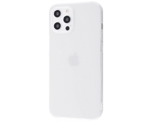 Чохол Силікон 0.5 mm iPhone 12 Pro Max white