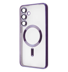 Чохол WAVE Metal Color Case with Magnetic Ring Samsung Galaxy S24 FE deep purple 2003000162608