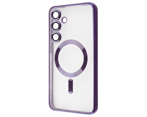 Чохол WAVE Metal Color Case with Magnetic Ring Samsung Galaxy S24 FE deep purple