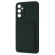 Чохол WAVE Colorful Pocket Samsung Galaxy A05s dark green 2001001726027