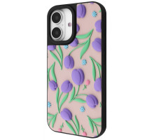 Чохол WAVE Doodle Case iPhone 16 flowers 2003000252781