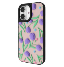Чохол WAVE Doodle Case iPhone 16 flowers 2003000252781
