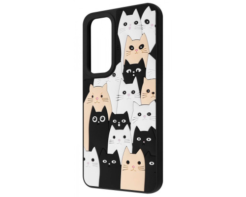 Чохол WAVE Doodle Case Samsung Galaxy A17 cats 2003000277586