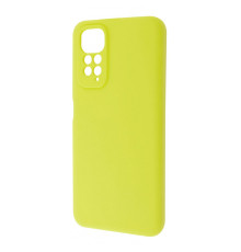 Чохол WAVE Full Silicone Cover Xiaomi Redmi Note 11 4G/Redmi Note 11S lime green