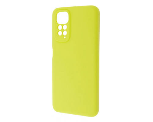Чохол WAVE Full Silicone Cover Xiaomi Redmi Note 11 4G/Redmi Note 11S lime green