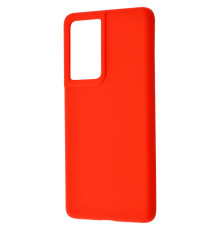Чохол WAVE Full Silicone Cover Samsung Galaxy S21 Ultra (G998B) red