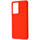 Чохол WAVE Full Silicone Cover Samsung Galaxy S21 Ultra (G998B) red