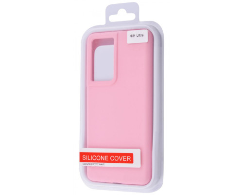 Чохол WAVE Full Silicone Cover Samsung Galaxy S21 Ultra (G998B) red