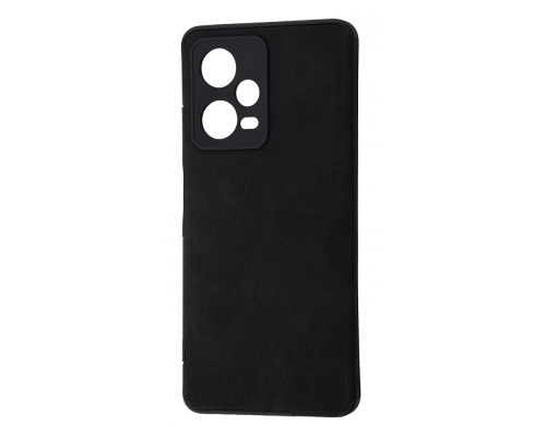 Чохол Suede Case Xiaomi Redmi Note 12 Pro 5G black 2001001421885