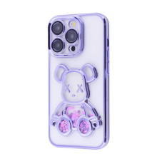 Чохол Shining Bear Case iPhone 15 Pro purple