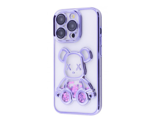Чохол Shining Bear Case iPhone 15 Pro purple