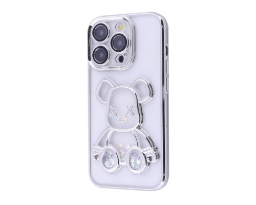 Чохол Shining Bear Case iPhone 15 Pro silver 2001001870669