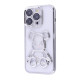 Чохол Shining Bear Case iPhone 15 Pro silver 2001001870669